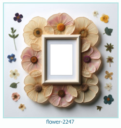 flower photo frame 2247
