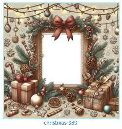 Christmas photo frame 990