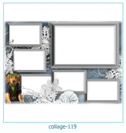 Collage picture frame 119
