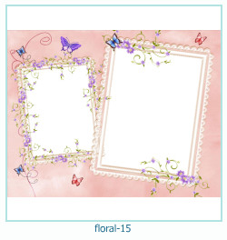 Floral Collages Frames 15