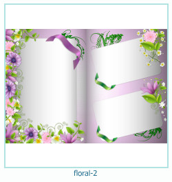 Floral Collages Frames 2