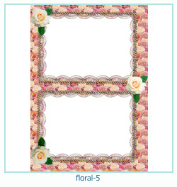 Floral Collages Frames 5