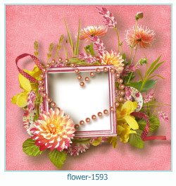 flower Photo frame 1593