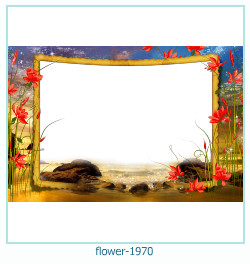 flower Photo frame 1970