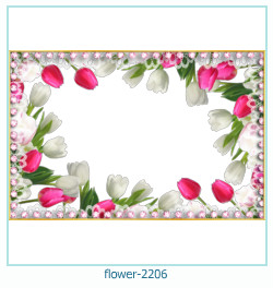 flower photo frame 2206