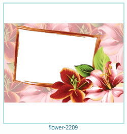flower photo frame 2209