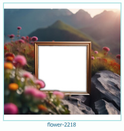 flower photo frame 2218