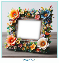 flower photo frame 2226