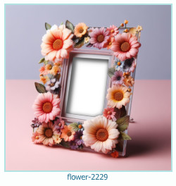 flower photo frame 2229