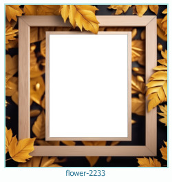 flower photo frame 2233