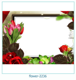 flower photo frame 2236