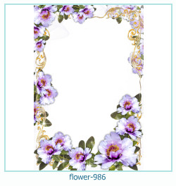 flower Photo frame 986