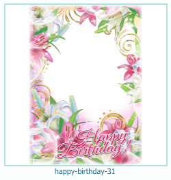 happy birthday frames 31