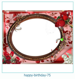frames happy birthday 75