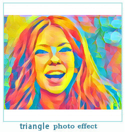 triangle dreamscope photo effect