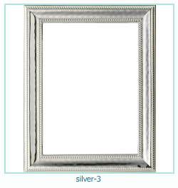silver Photo frame 3